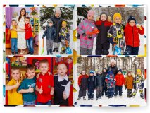 Выпускной альбом для детского садика 10 разворотов Москва Санкт-Петербург заказать выпускной альбом